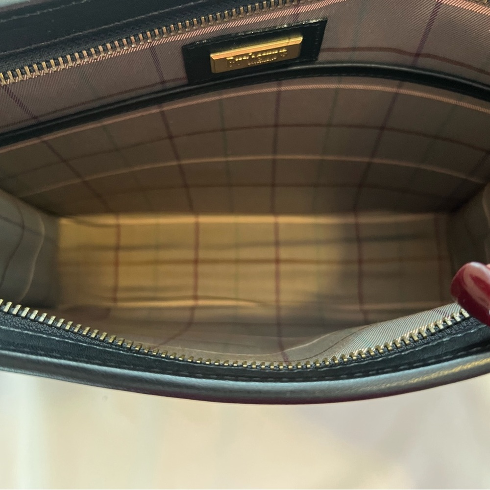Burberry Black Leather Men's Bag